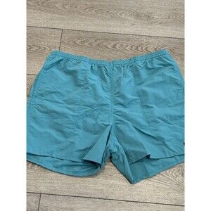 Patagonia Men’s Baggies Shorts 5” Brief Lined Teal Blue Size XXL Swim Trunks